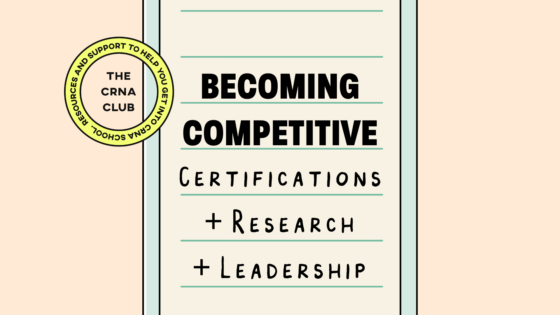 CERTIFICATIONS + RESEARCH + LEADERSHIP