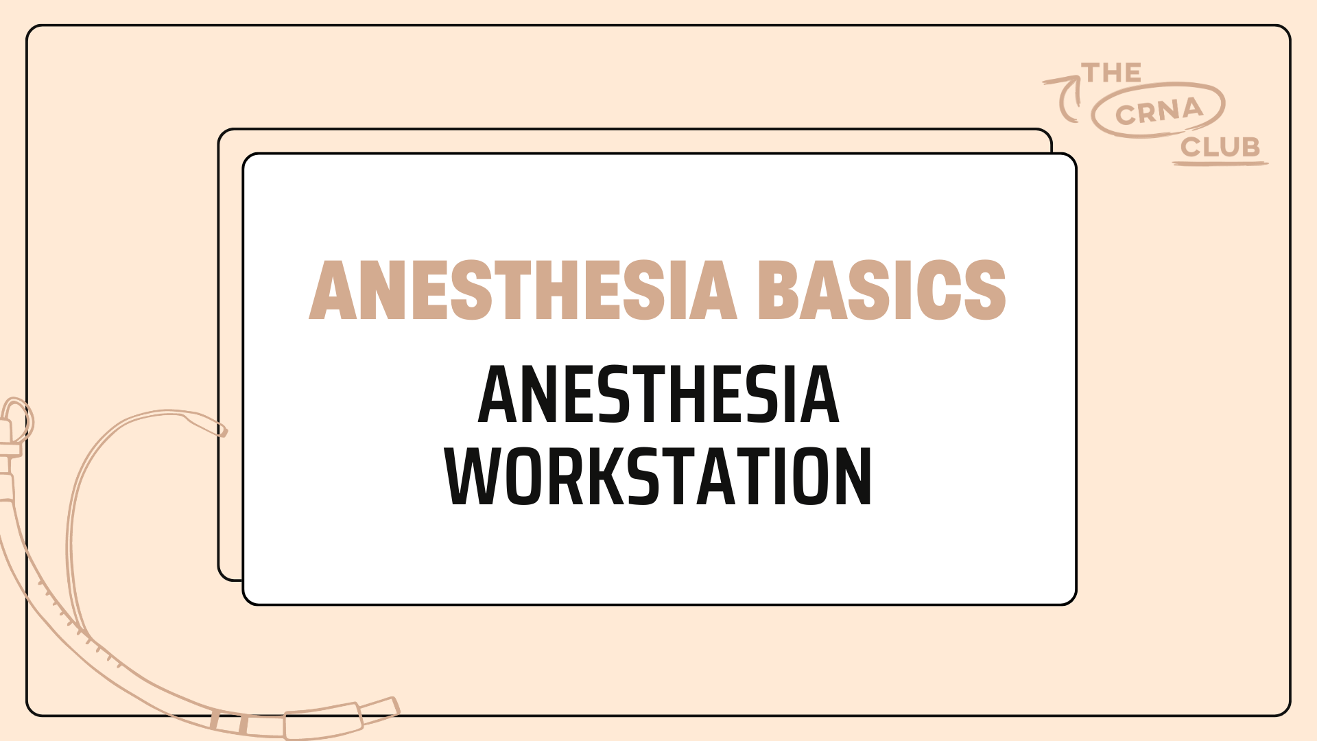 ANESTHESIA WORKSTATION